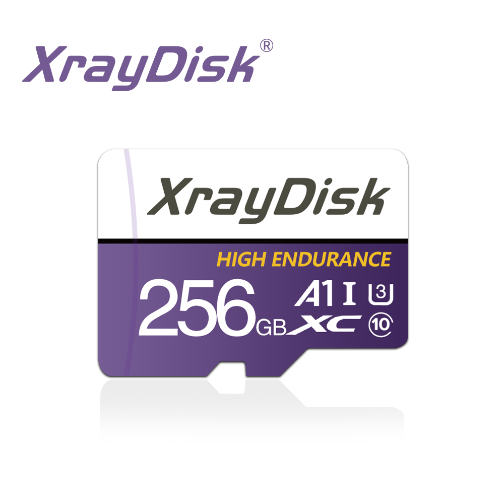 Xray disk tf karte 64g 128gb 256gb speicher karte high speed mit adapter a1 u3 klasse 10 v30 für telefon/kamera/dash: 256GB