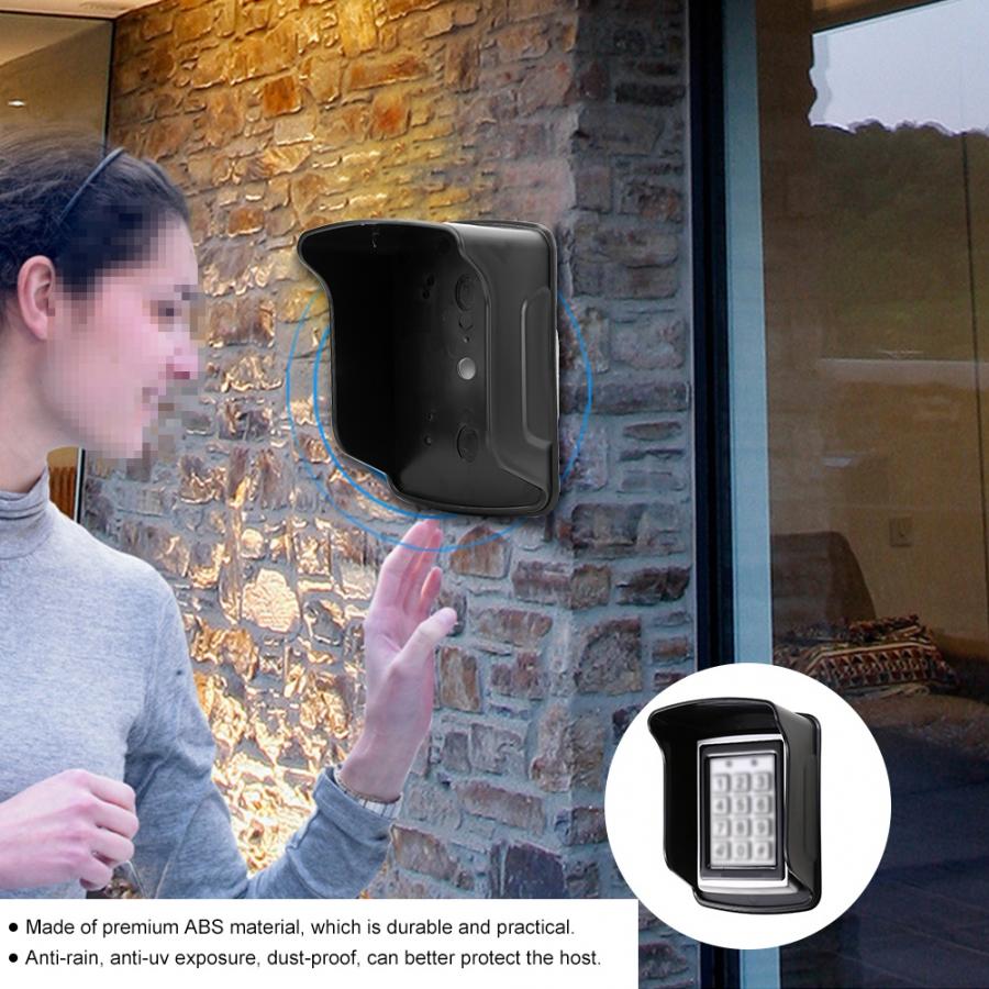 2PCS Wear-resisting Waterproof Small Access Control Machine Protect Shell Rain Cover Access Control Machine Protect Shell