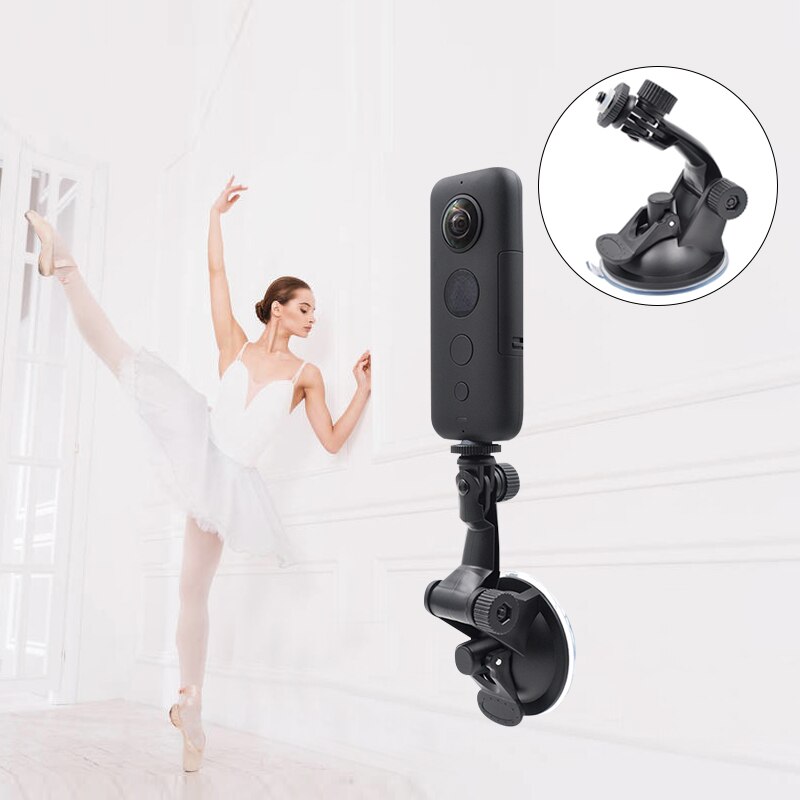Insta 360 en x/evo tilbehør bilmontering sugekopp til insta 360 reservedeler