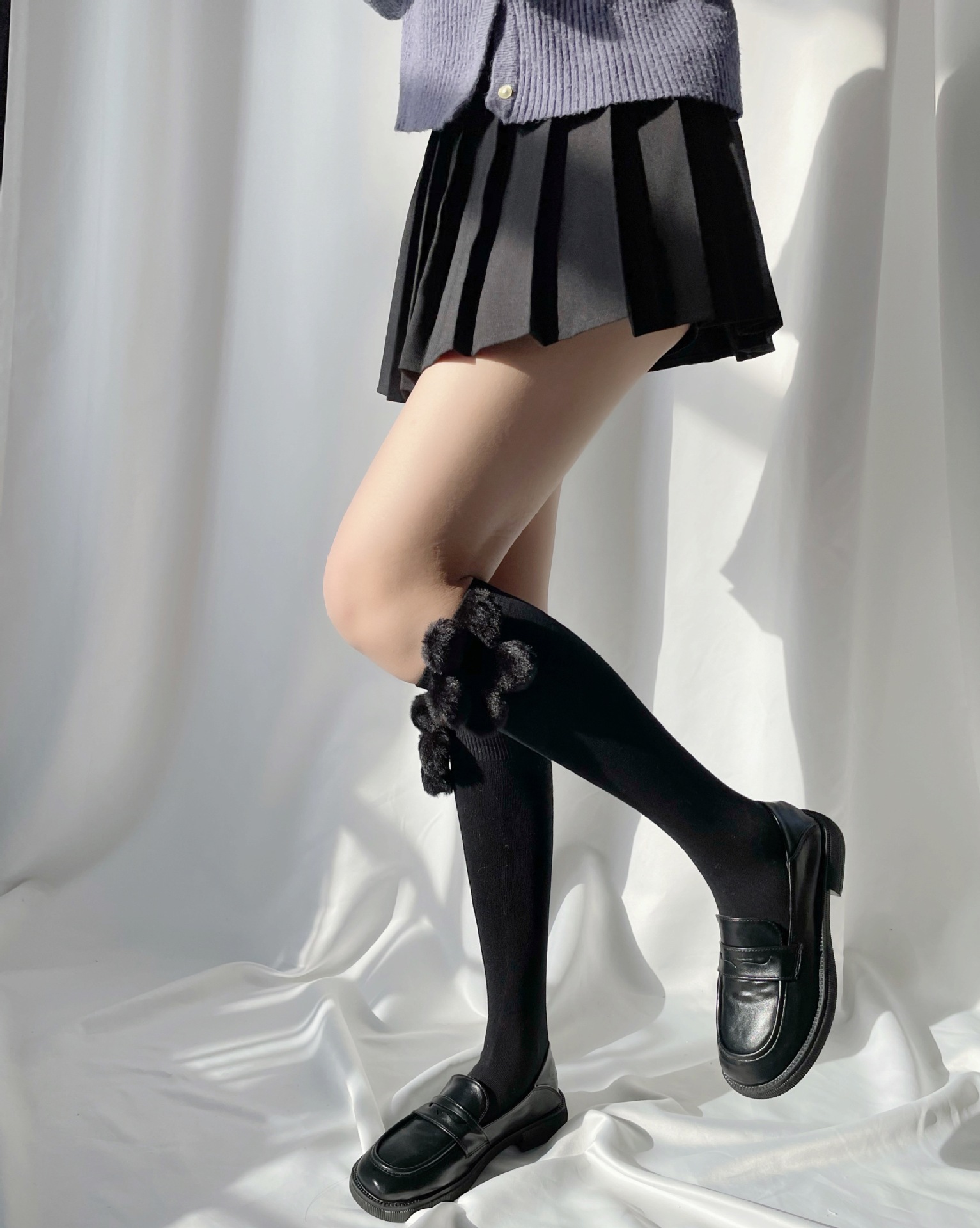Gonna In Pizzo Nera Harajuku Y2K Punk - Stile Gotico Lolita Con Motivo A Tasti Di Pianoforte