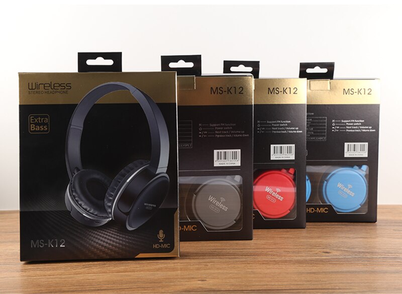 PHOMAX Wireless Headphones Bluetooth Headset Earphone Deep Bass Headphones With Mic TF Card For Ipad Mobile Phone