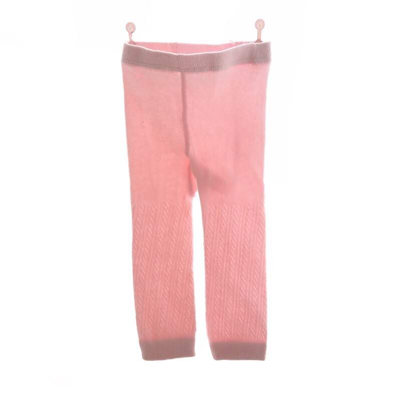 Wit Mesh Baby Leggings Skinny Solid Roze Baby Meisje Broek Peuter Kind Breien Broek Ademend 0-4T jongen Kleding: pink / 21-23(for 1-2T)