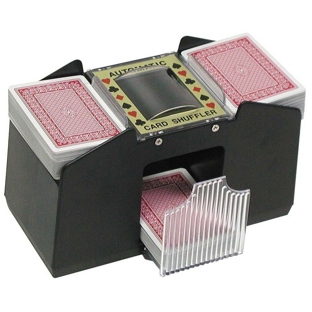 Shuffle Machine Bordspel Poker Speelkaarten Elektrische Automatische Card Game Party Entertainment En Kaartenschudmachine Essentials
