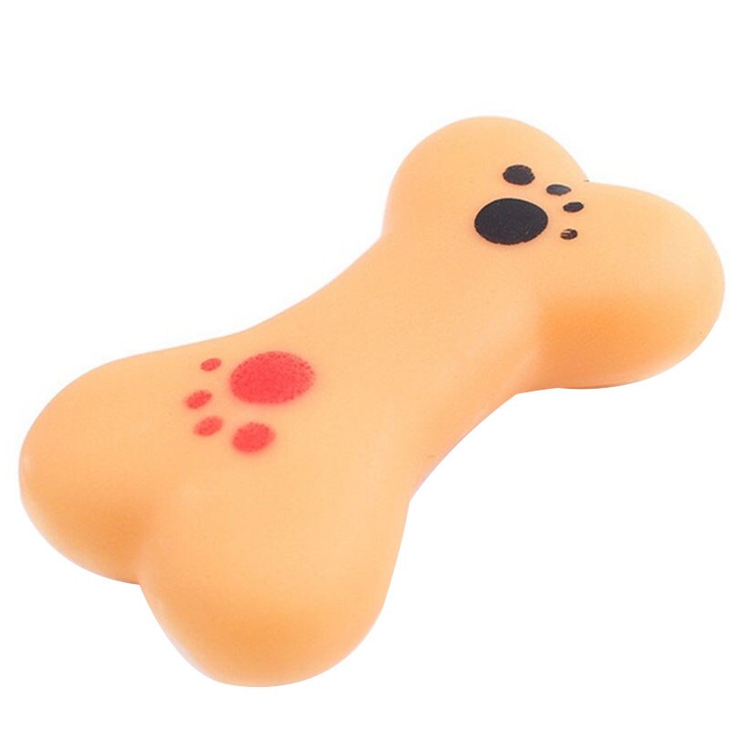 1 Pc Transer Dierenwinkel Hond Speelgoed Rubber Bot Vorm Squeak Geluid Interactive Chew Speelgoed Voor Kleine Hond Puppy