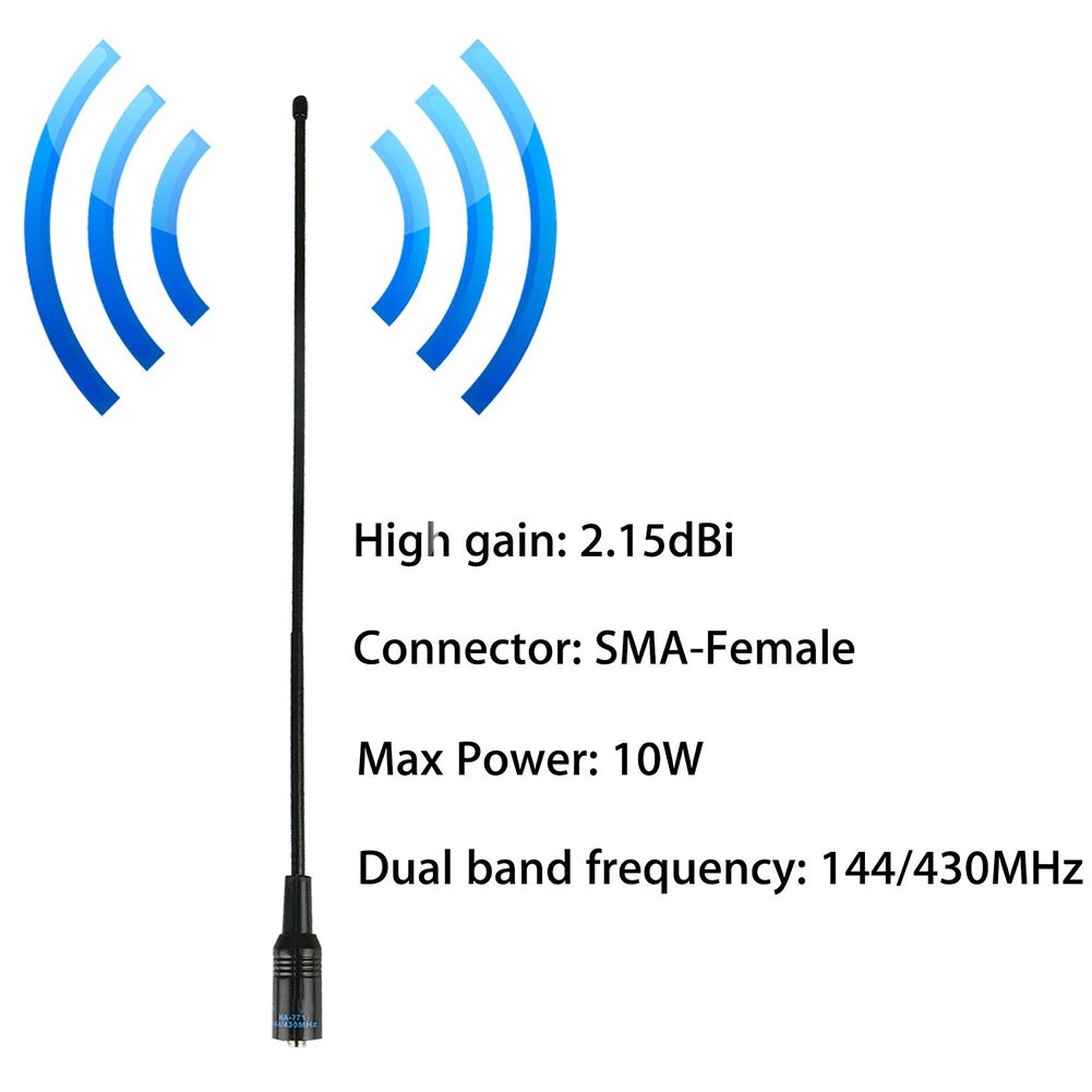 NA-771 SMA-F SMA Weibliche VHF/UHF 144/430MHz Antenne für Baofeng UV-5R UV-B5 UV-B6 BF-888S Zwei Weg radio Dual Band