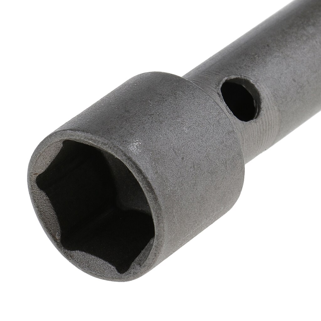Llave de bujía para motocicleta, 6 puntos, 16mm, 18mm, barra de extensión de Metal duradera, herramienta para motocicleta, enchufe de bujía