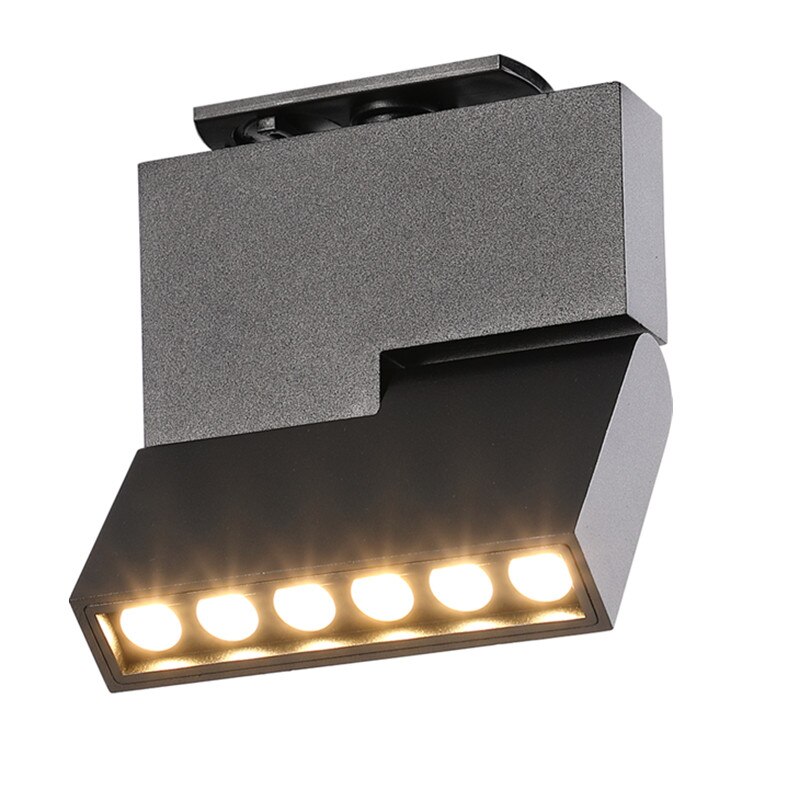 COB Led Spoor licht Lamp 6W 12W Plafond Spoor Lamp Lichten Spot Rail Spots voor Kleding Winkel winkel Verlichtingsarmaturen