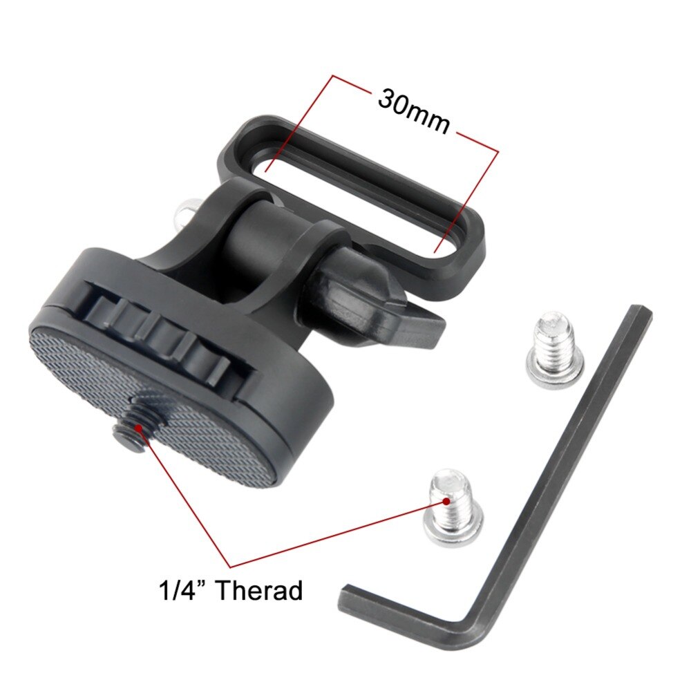 NICEYRIG Monitor Stand EVF Mount 1/4" EVF Viewfinder Support DSLR Camera Monitor Holder Screen Monitor Mount Quick Release Rig