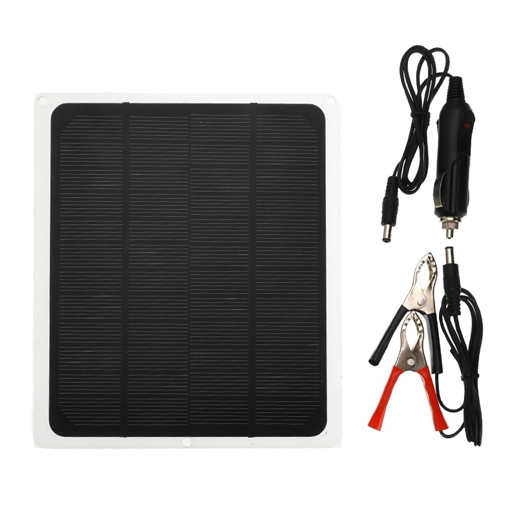 30W 12V USB Solar Panel Battery Charger Kit Boat Car Motorcycle Battery Charger