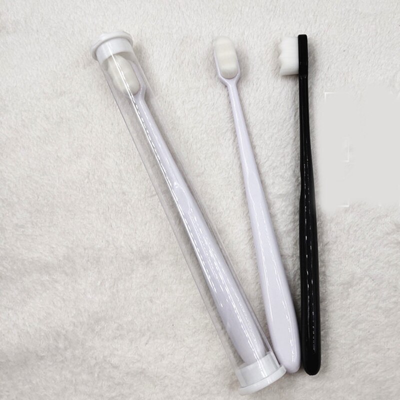 Baby soft fiber toothbrush portable ultra-thin super soft protect health tooth brush dental care brush cleaning oralcare tools