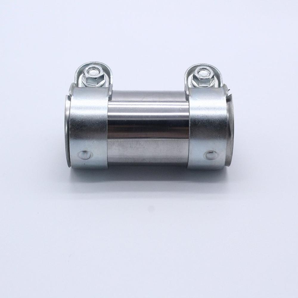 Exhaust Pipe Sleeve Connector Fixture Exhaust Clamp For 2.25" Exhaust Systems Only Exhaust Pipe Clamp