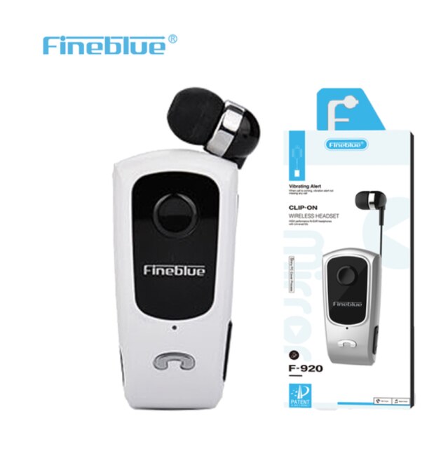 Fineblue F920 pro mini auricolare senza fili retrattile auricolare Bluetooth portatile chiamate ricorda vibrazione sport correre cuffie Gamer: originale scatola bianca