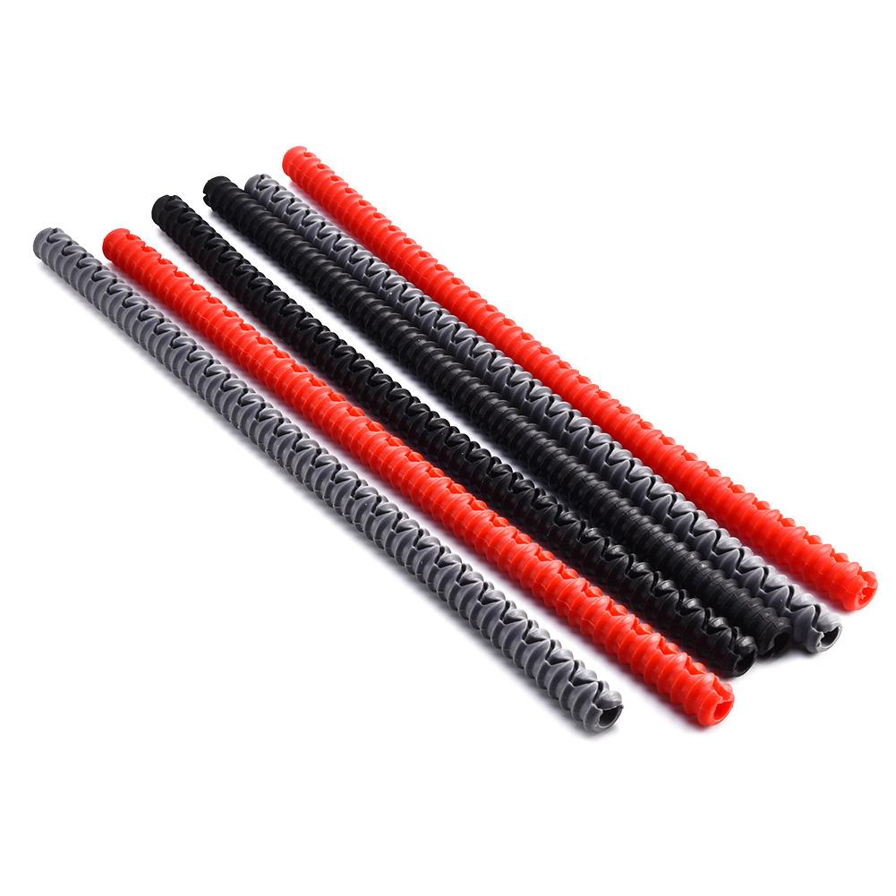 Couvercle de protection Anti-chaleur pour four, grille en Silicone de alimentaire, résistant à la chaleur, grille de protection des bords, four micro-ondes réfrigérateur, barre Anti-chaleur, 35.7cm: 1pc random