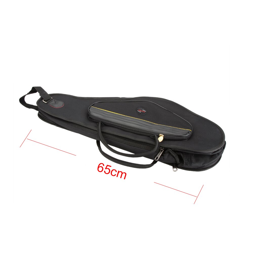 600D waterbestendig Saxofoon Gig Bag Oxford Doek Rugzak Verstelbare Schouderbanden Pocket 5mm Katoen Gewatteerde voor Alto sax