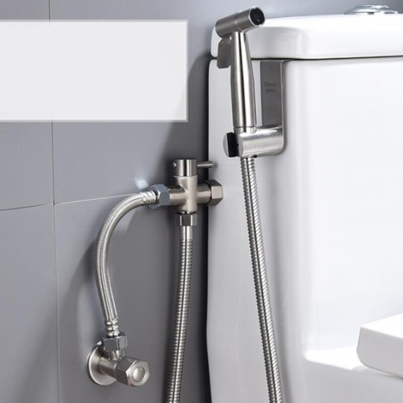 1pc Toilet Divider Shower Shower Divider Valve Conversion Valve Bathroom Faucet Accessories