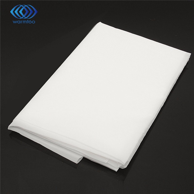 White Nylon Filtration Sheet 200 Mesh Water Oil Industrial Filter Cloth 1mx1m 40-Inch Vacuum Cleaner Parts Durable