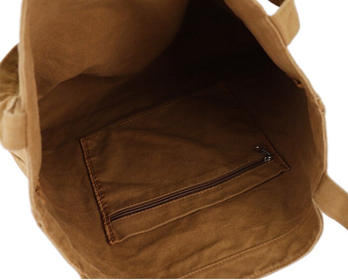 Grote Size Canvas Handtas Eenvoudig Katoen Stof Grote Capaciteit Tote Bag Voor Vrouwen Unisex Herbruikbare Boodschappentas Shopper Hobo
