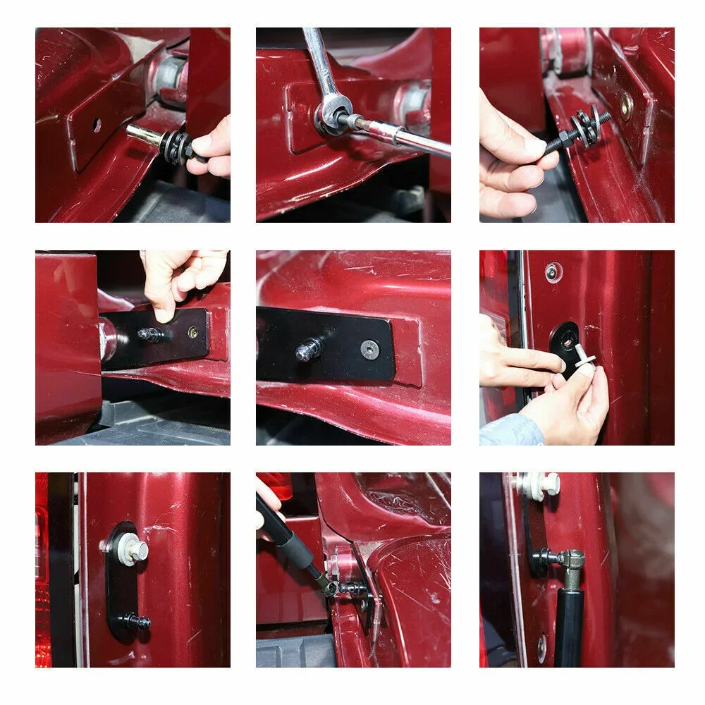 Voor chevrolet silverado gmc sierra 1500/2500 hd/3500 hd 2007 achterste gasveer liftsteun schokdemper auto accessoires