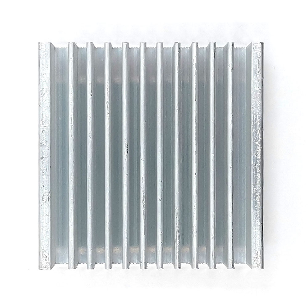 Disipador térmico de aluminio para lámpara LED, placa de refrigeración de 50x50x13mm, Protector radiador de disipación de calor de 50mm, 4 unidades