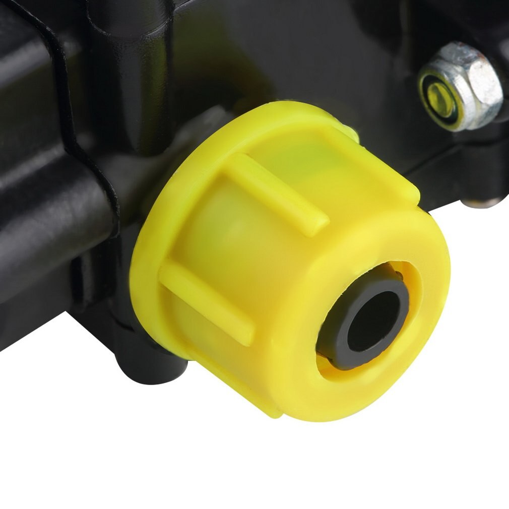 Dc 12v 60w motor høytrykksmembran vann selvpumpende pumpe 4.0l/ min vanntett automatisk pumpe svart