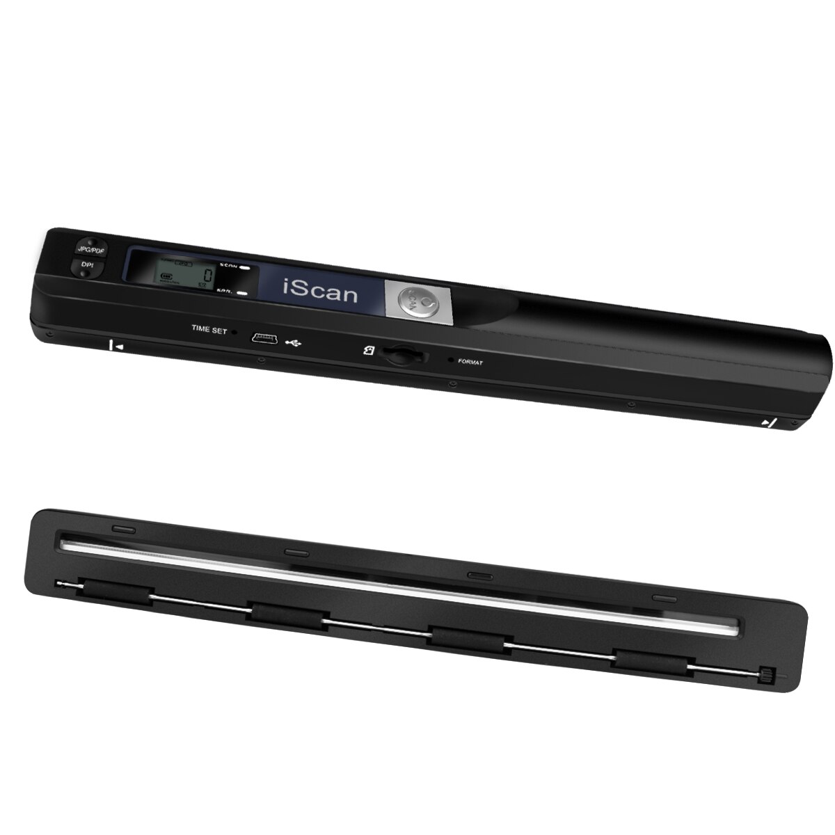 USB2.0 Lcd Draagbare Handheld Mobiele Portable Document Scanner 900Dpi Display Ondersteuning Jpg/Pdf Formaat Selectie