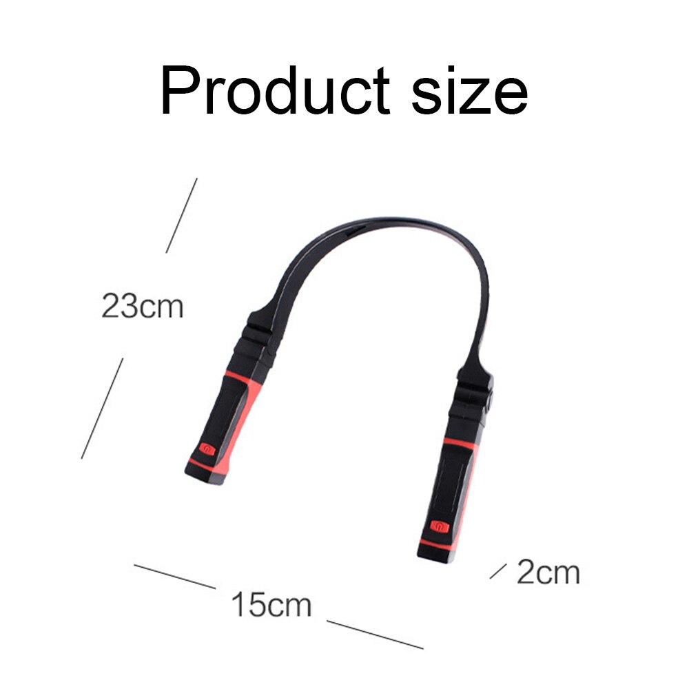 LED Neck Hanging Light Magnetic Work Lamp Ultra-Bright Flexible Book Light for Reading in Bed for Knitting Camping GHS99