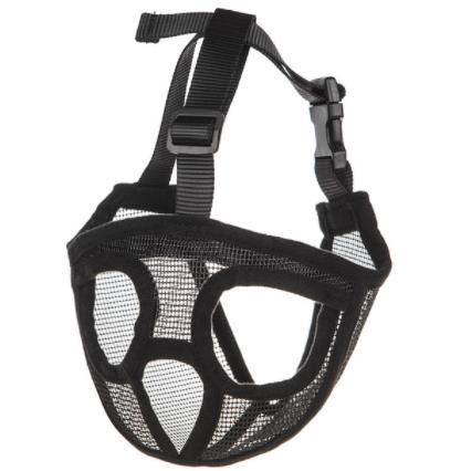 Haustier Kleine Hund Französisch Bulldogge Maulkorb Hund Maus Korb Atmungsaktiv Maulkorb für Hunde: 1 / L Nacken48-62cm