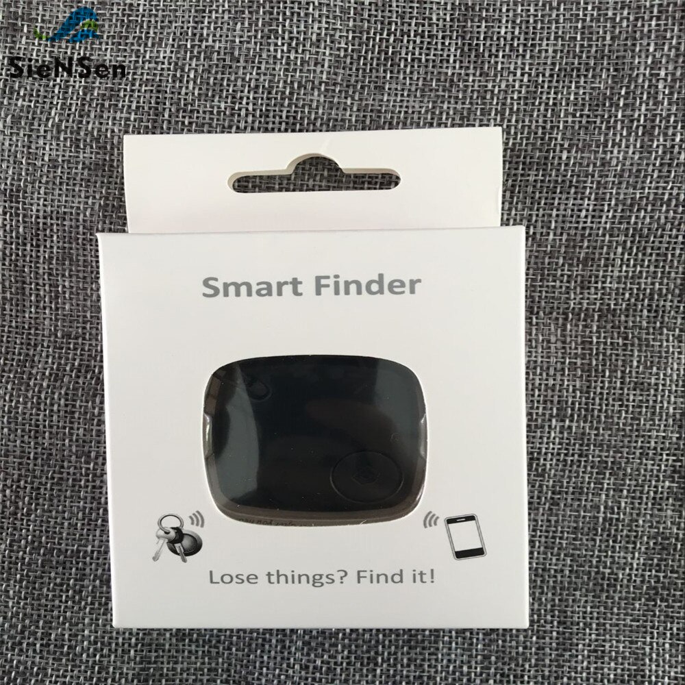 Siensen anti-tapt trådløs bluetooth sporer smart stikkord finner nøkkel locator til lommebok bag bagasje bil localizador bluetooth