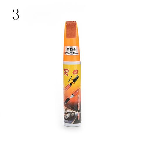 12Ml Auto Kras Reparatie Fix It Pro Auto Verf Pen Professionele Auto-Styling Scratch Remover Magic Onderhoud Verf zorg: Golden