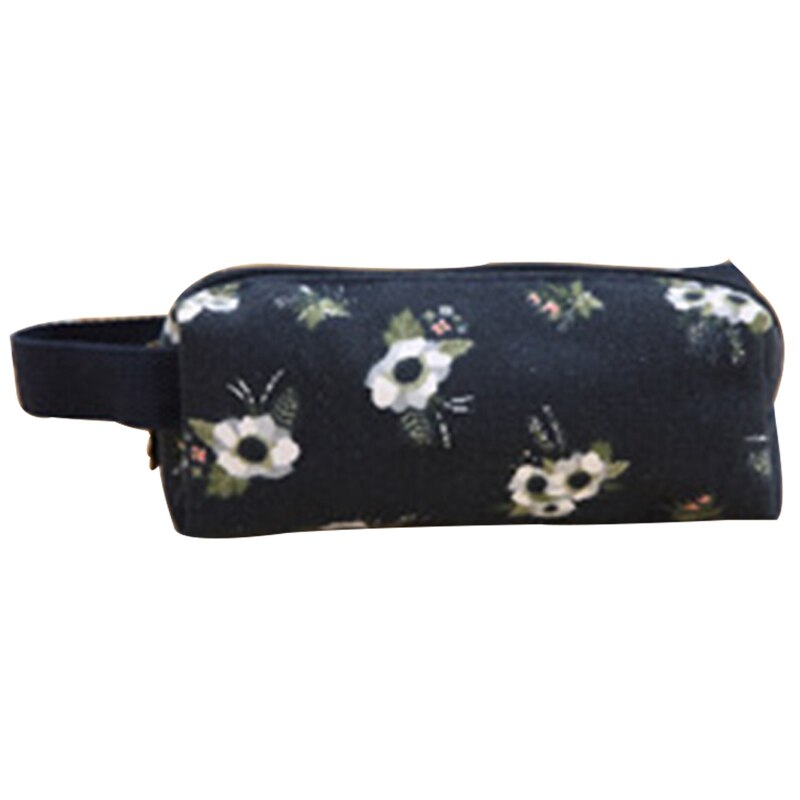 Nieuwigheid wasbeer alpaca vos canvas etui schrijfwaren kinderen grote capaciteit etui jongens meisjes etui schoolbenodigdheden: Nb