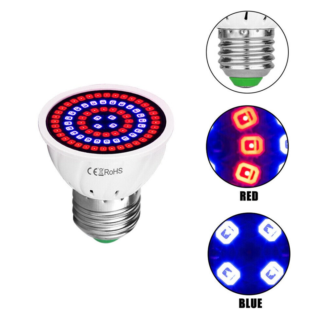 Flower Plant Light Greenhouse Full Spectrum Lamp Plants Growing Indoor