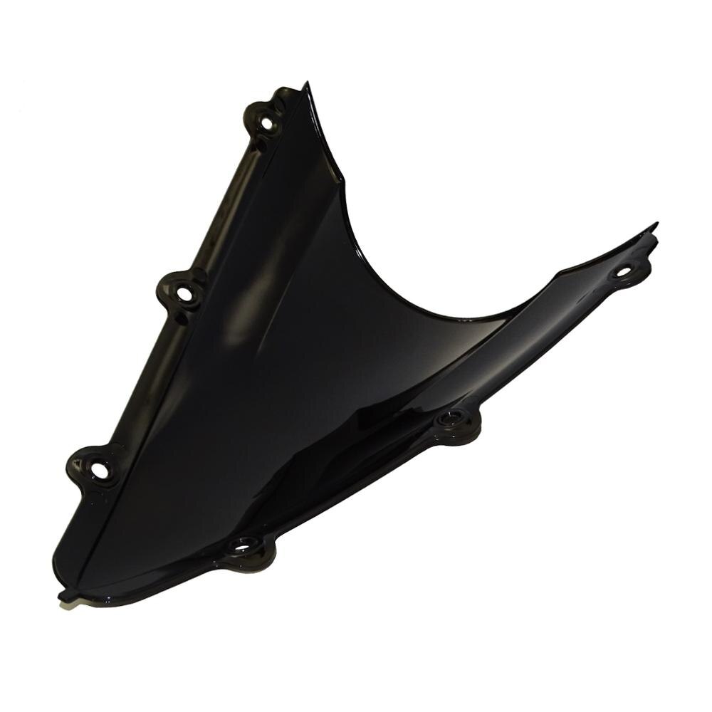 Double Bubble Front Windscreen Windshield Screen Fly Shield Wind Deflector For YAMAHA YZF-R1 YZF R1 YZFR1 RN12 2004 2005 2006