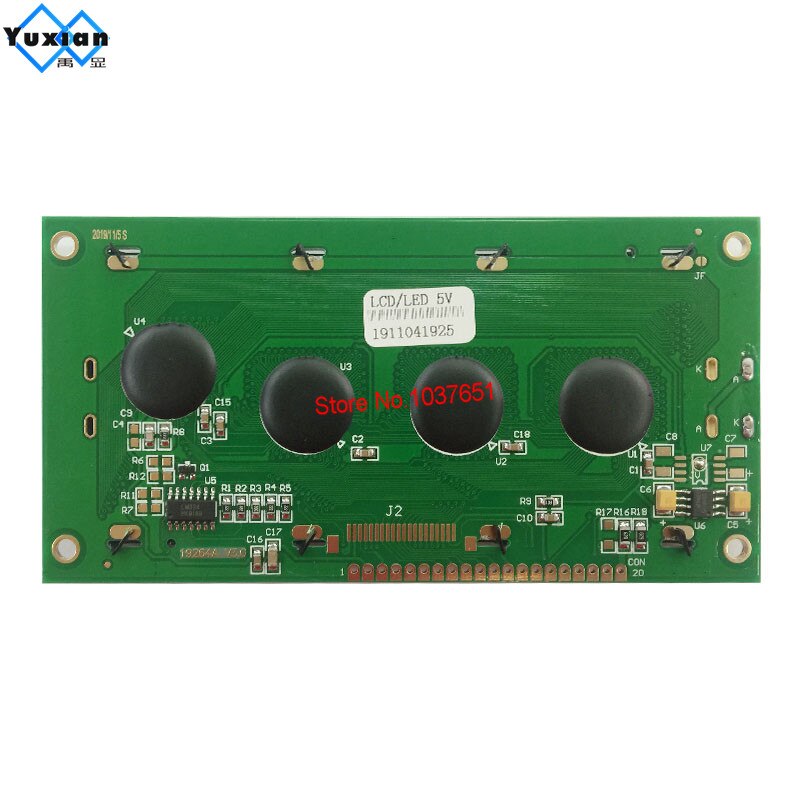 192*64 19264 panel de pantalla LCD STN verde de luz de fondo led 130*65mm 5v S6B0108 LM19264K LCM19264B