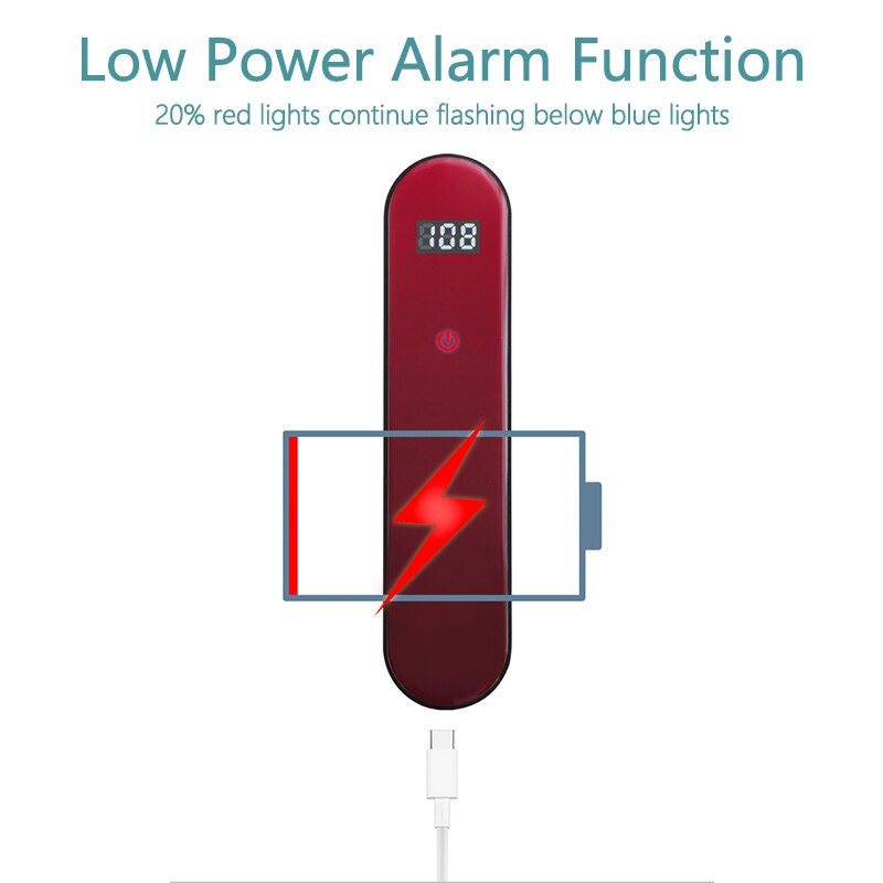 Portable Hand-held UVC Disinfector Ultraviolet Lamp Disinfection Lamp Household Sterilization Lamp Ozone Mite Removal Instrument