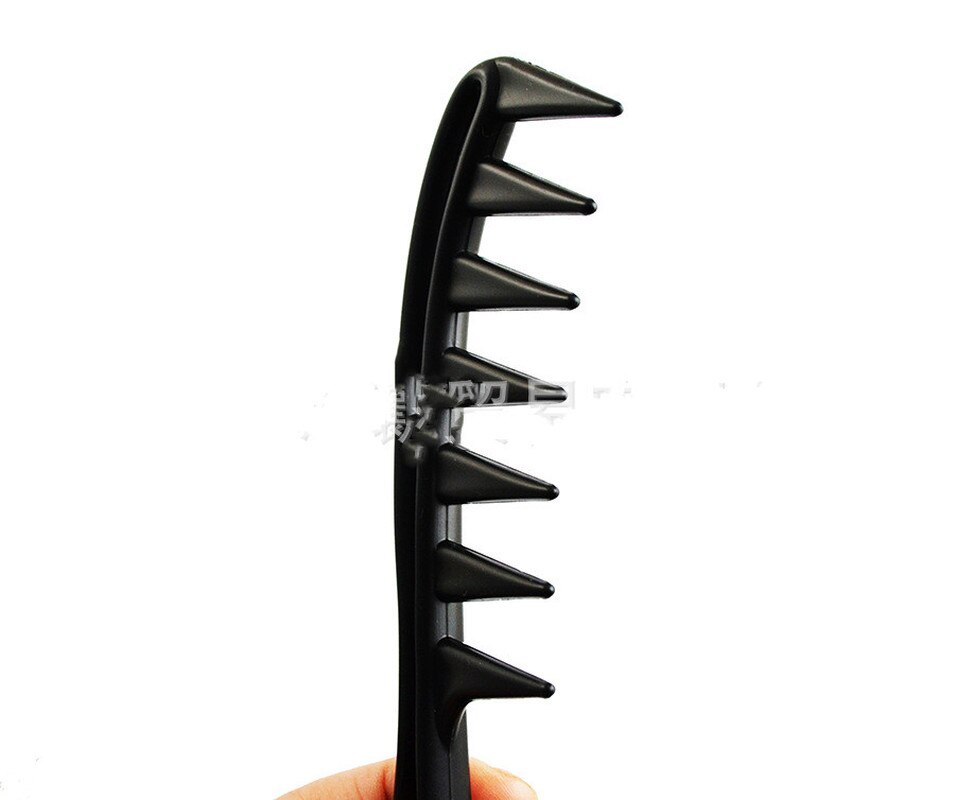Curly Wide Tooth Styling Exquisite Comb Hair Straightener Hairdressing Plastic Care Antistatic Salon Fish Tooth Massage Comb