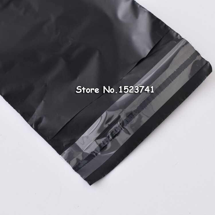100 lang pakningspose sort farve selvklæbende poly mailer sort poly postpost kuvert poser plast ekspres kurertasker