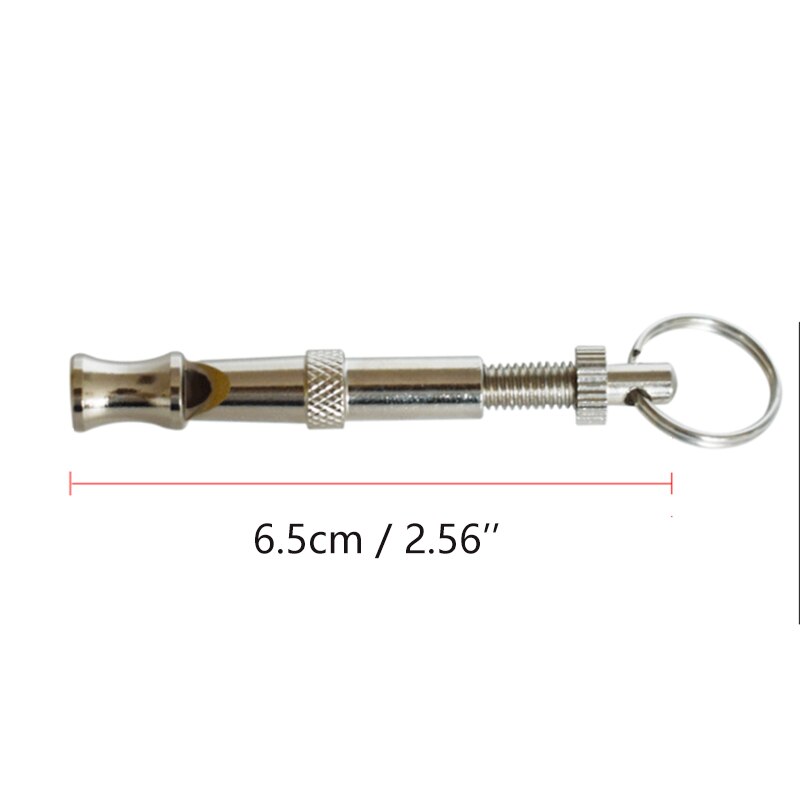 1Pc Pet Dog Repeller Pitch Stop Barking Quiet Whistles Pets Supplies Training Whistle Adjustable Whistle Supersonic Sound