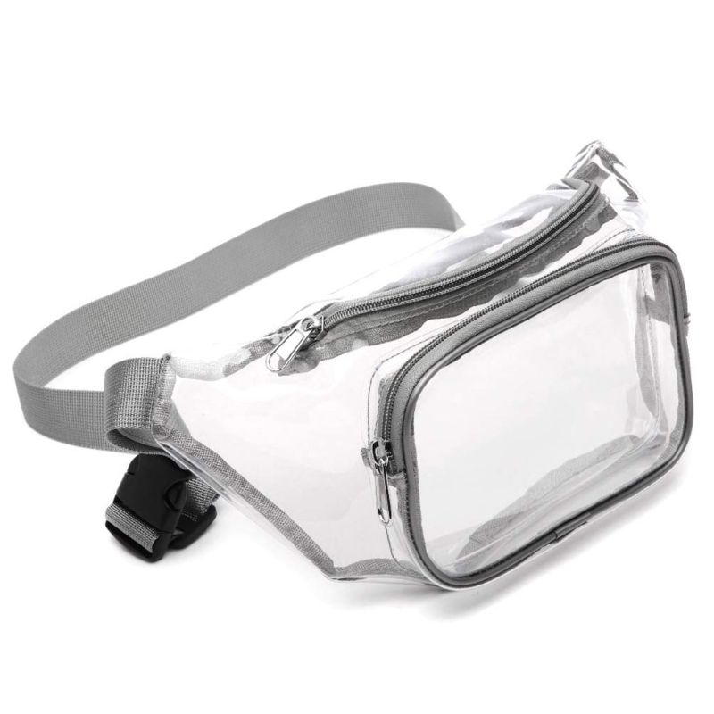 Sac banane Transparent pour femmes, sac de ceinture de voyage, petit sac à main de poitrine pour téléphone