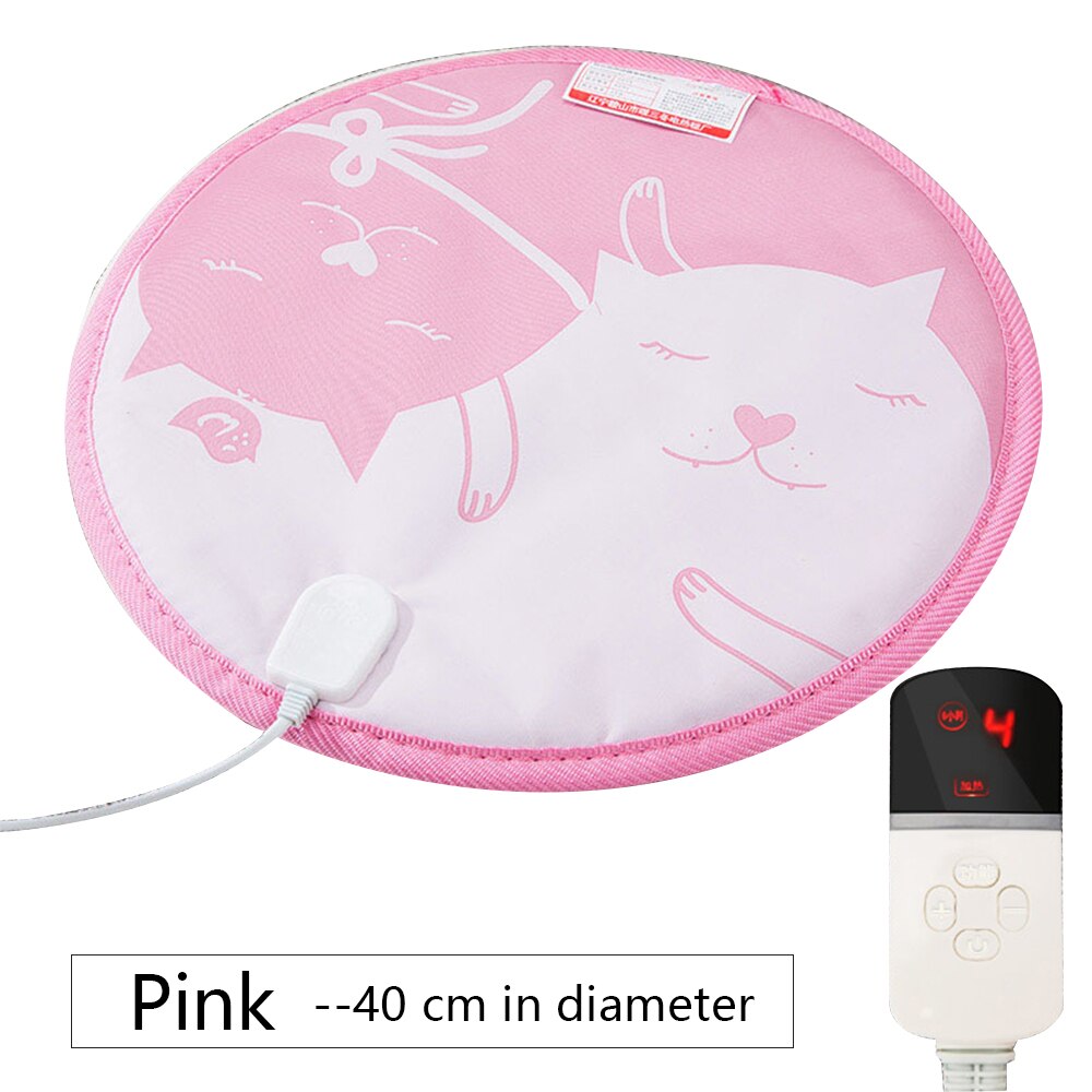 Manta eléctrica térmica para perro y gato de 9 modos con calefacción automática, manta eléctrica para mascotas, manta para gatitos y cachorros, manta para camas calientes, la más nueva: Rosa