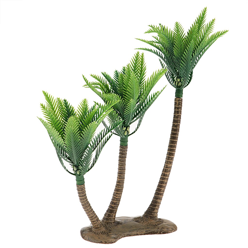 Modelo de paisaje palmeras de coco modelo juguetes clásicos árbol modelo