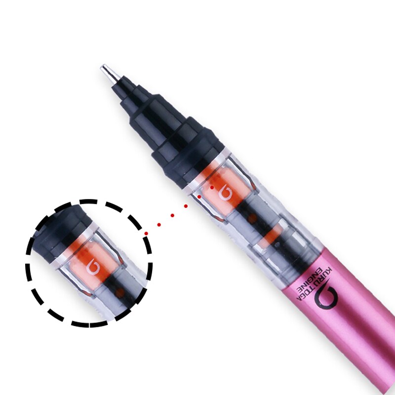 UNI KURUTOGA Automatic Pencil M5-452 Lead Core Rotation 0.5mm Active Pencil Writing Constantly for Primary School Students