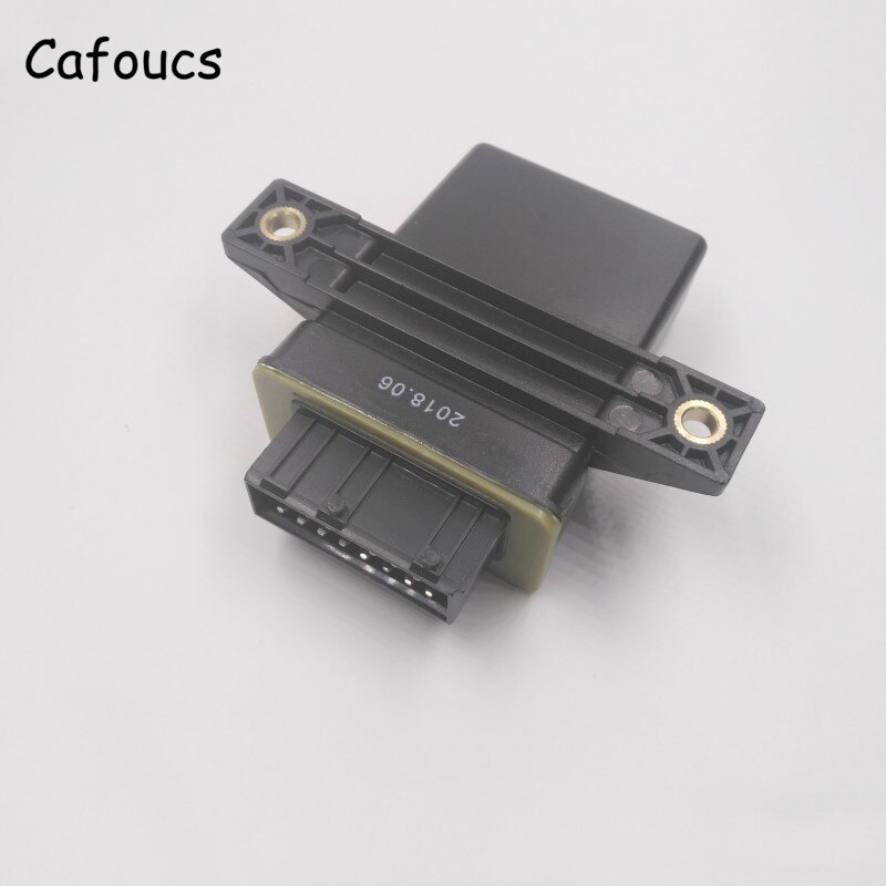 Cafoucs Voor Citroen ZX Elysee Cooling Fan Control Unit Water Temperatuur Sensor Met 15 Pins