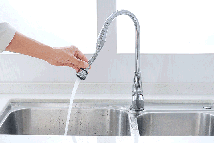 Grifo Flexible de acero inoxidable 360 para ahorro... – Grandado