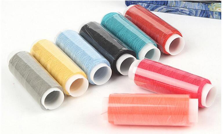 39Spools/Lot10 Multi Color Sewing Thread Polyester Thread Set Strong And Durable Sewing Threads For Hand Machines