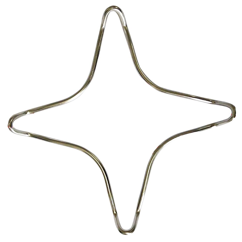 Coffee Maker Accessories Cooking Stove Top Universal Rack Pan Stand Gas Hob Kitchen Stainless Steel Support Trivet Chrome Plated: 2