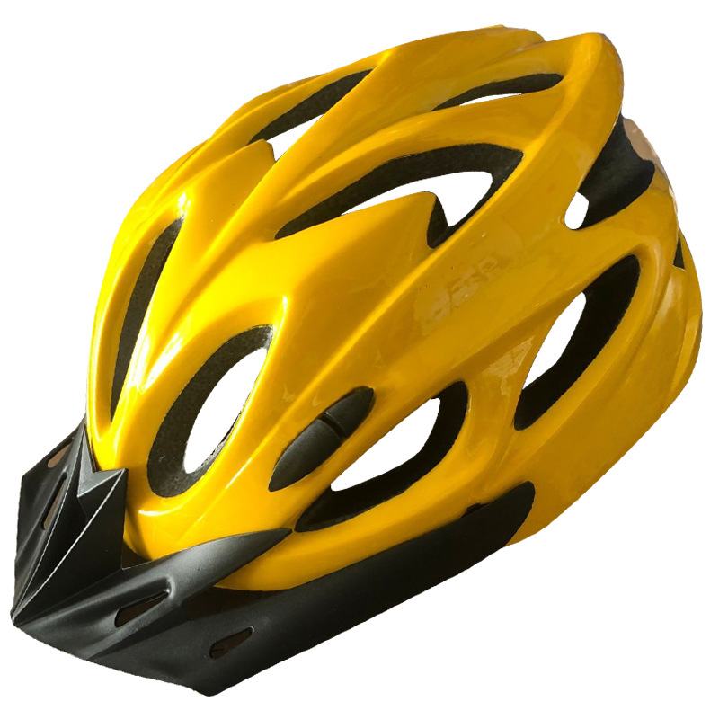 Cykelhjälm komfortfoder ultralätt ihålig män kvinnor justerbar ridsäkerhet huvudskydd keps cykel mountainbike hjälm: Violett/紫罗兰