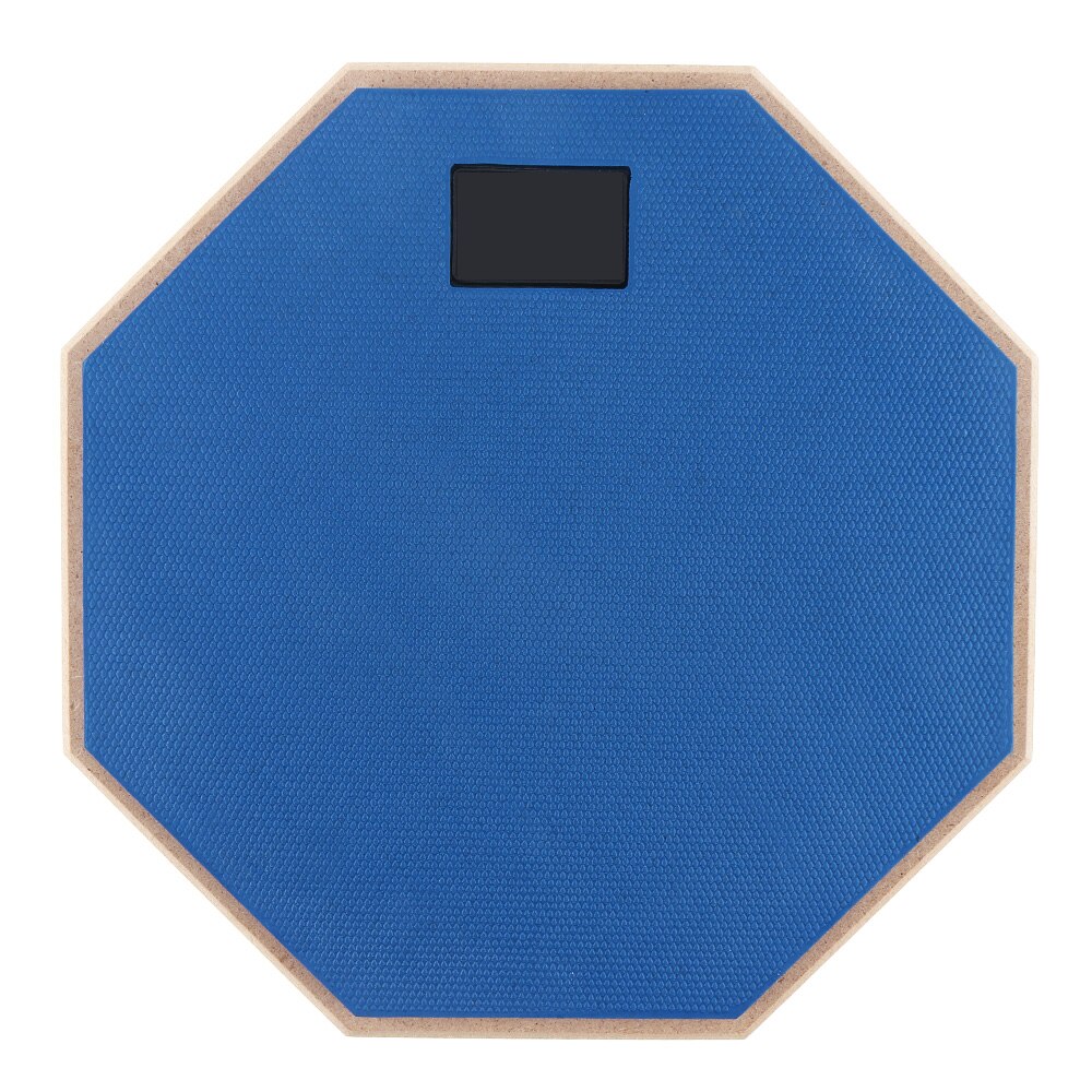8 Inch High Rubber Wooden Dumb Drum Practice Training Drum Pad for Jazz Drums Exercise with 3 Colors Optional: Deep Blue