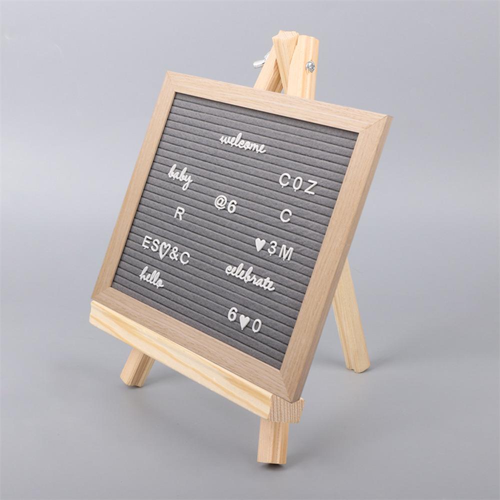 Mini Wood Display Easel Tripod Structure Desktop Holder Rack for Photo Cards Memorandum