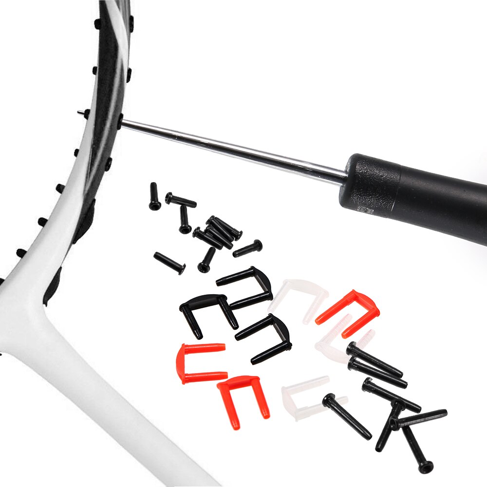 Badminton racket racket ringen ogen snaarbeschermer accessoires voor badminton sport accessoires 1 doos