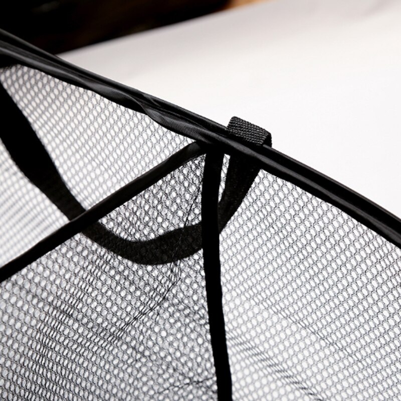 Home Collection Laundry Baske Foldable Three-compartment Laundry Basket Clothes Sorting Storage Basket